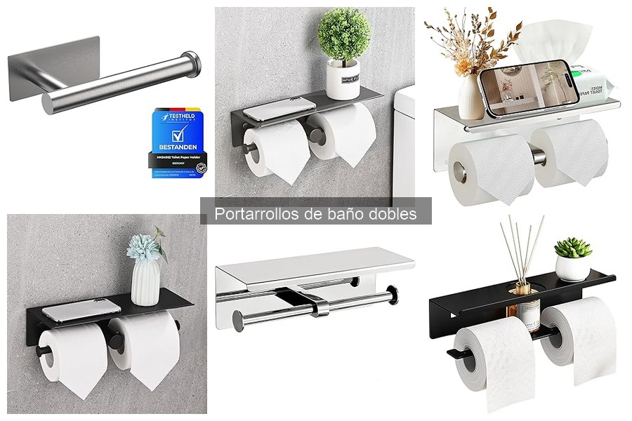 Cómo elegir el mejor portarrollos de baño doble
