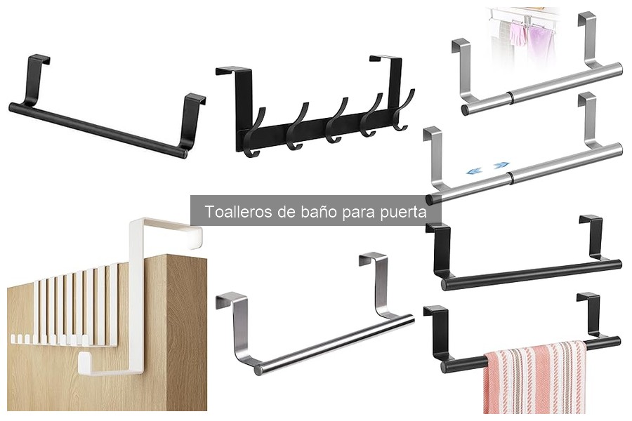 Cómo elegir el mejor toallero de baño para puerta