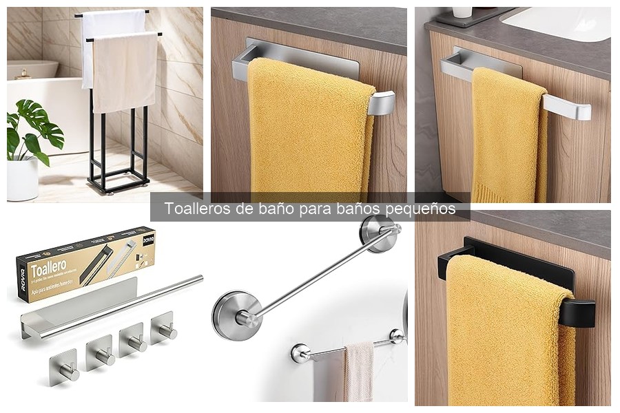 Cómo elegir el mejor toallero para baños pequeños