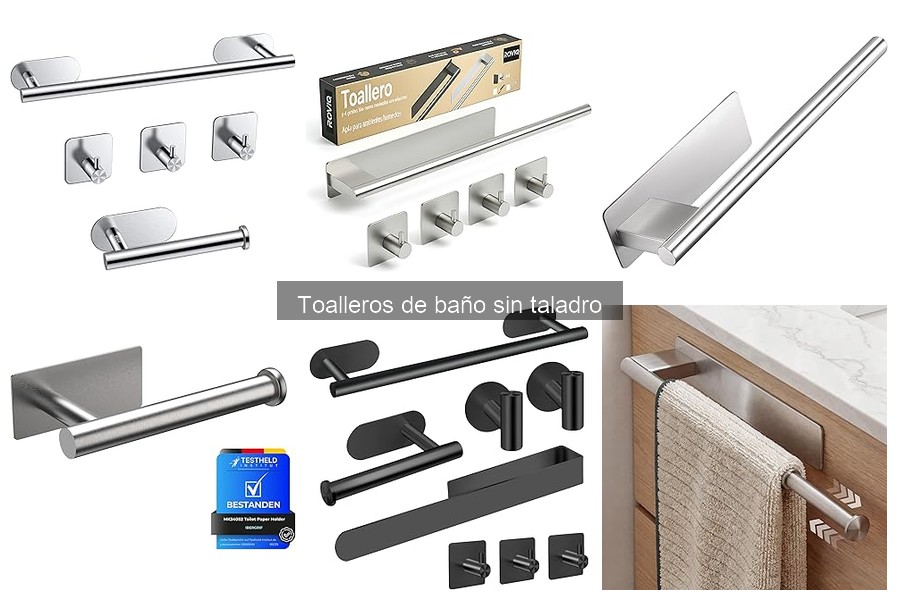 Cómo elegir el mejor toallero sin taladro para tu baño