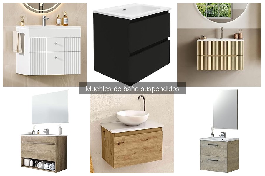 Cómo elegir el mueble de baño suspendido ideal para ti