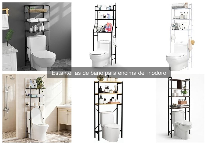Cómo elegir estanterías de baño para tu decoración