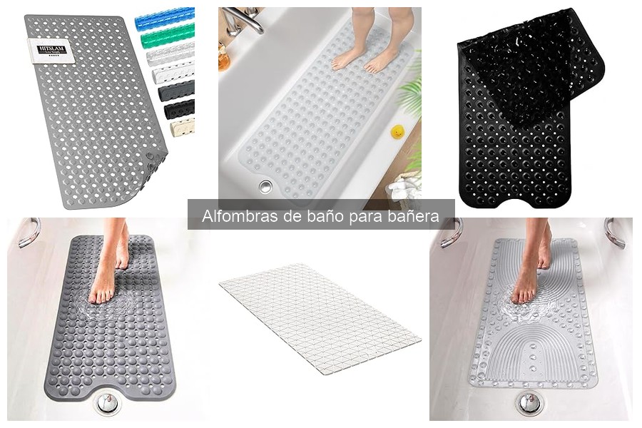 Cómo Elegir la Alfombra de Baño Ideal para Tu Bañera