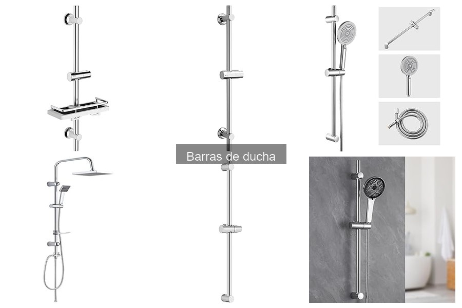 Cómo elegir la barra de ducha adecuada para tu baño