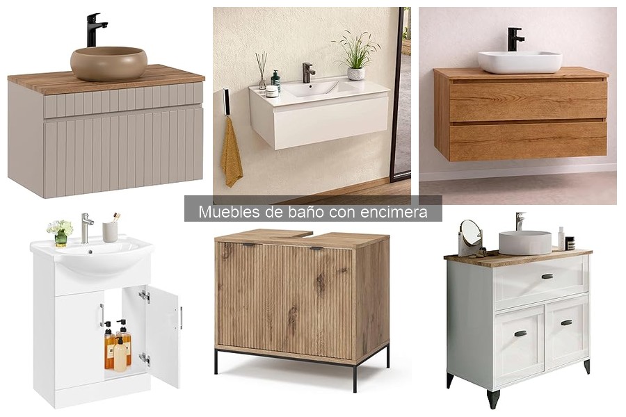 Cómo elegir la encimera perfecta para muebles de baño