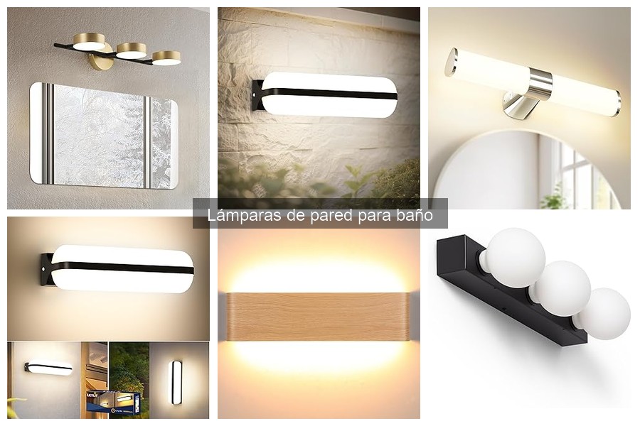 Cómo elegir la lámpara de pared ideal para el baño