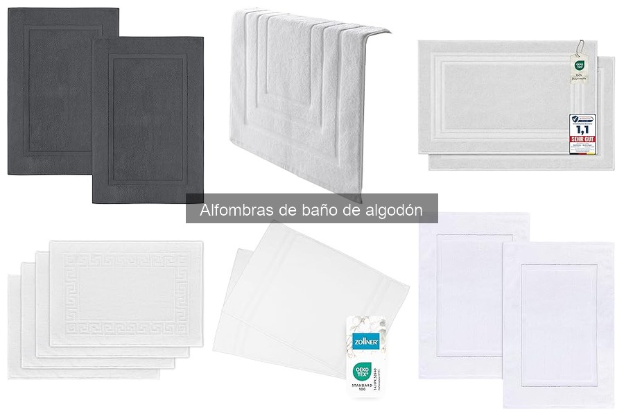 Cómo Elegir la Mejor Alfombra de Baño de Algodón