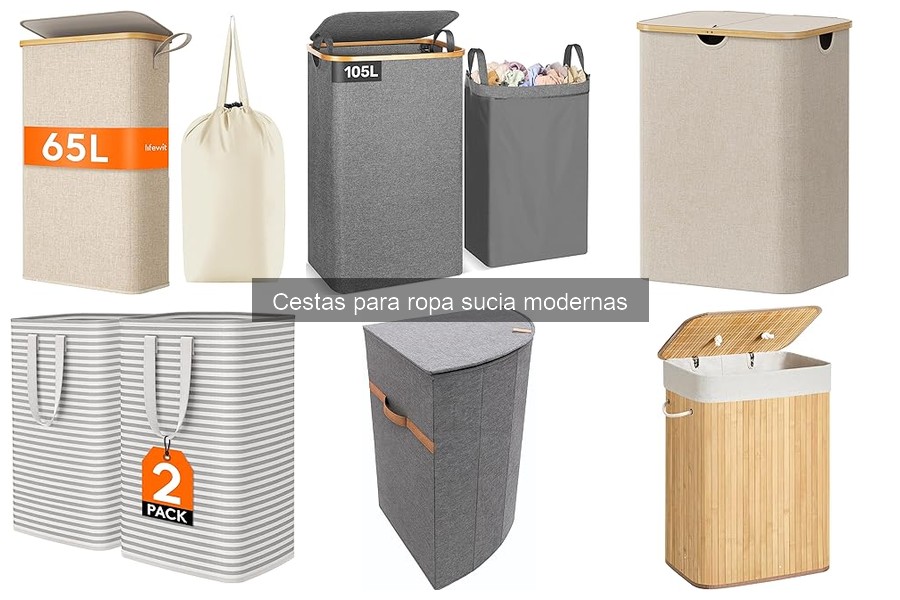 Cómo elegir la mejor cesta para ropa sucia moderna