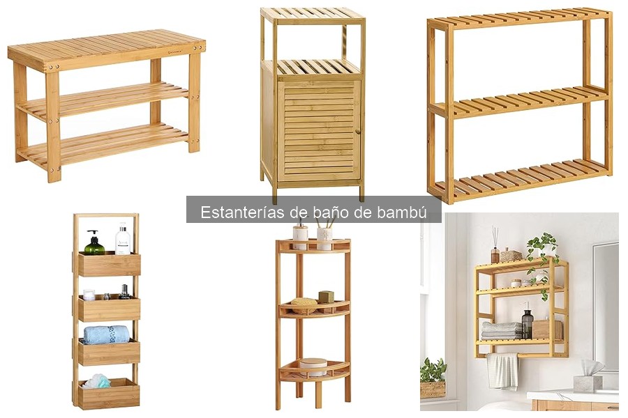 Cómo elegir la mejor estantería de baño de bambú