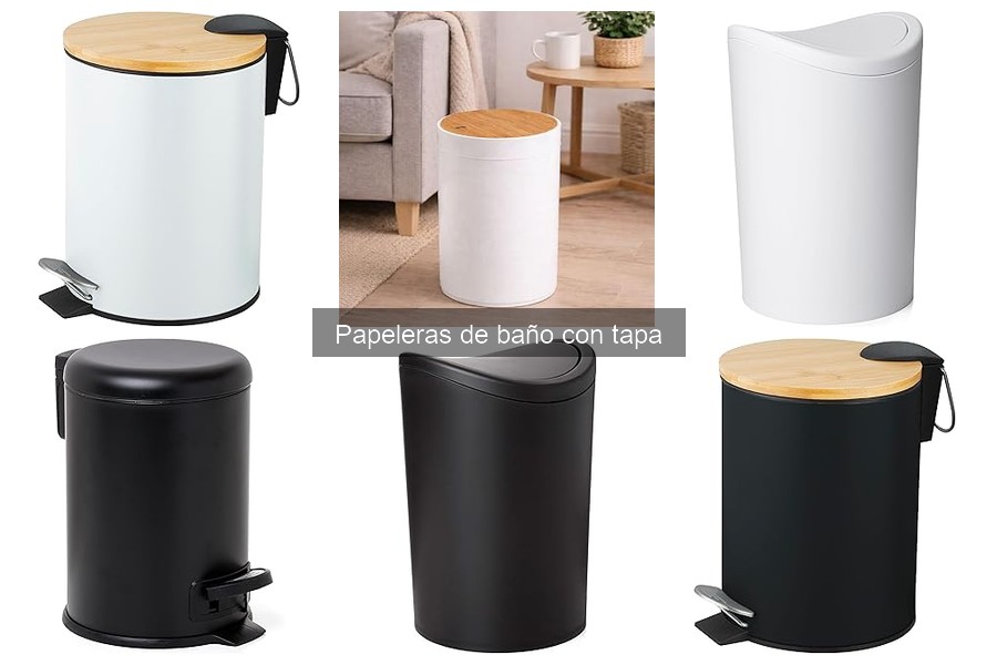 Cómo Elegir la Mejor Papelera de Baño con Tapa