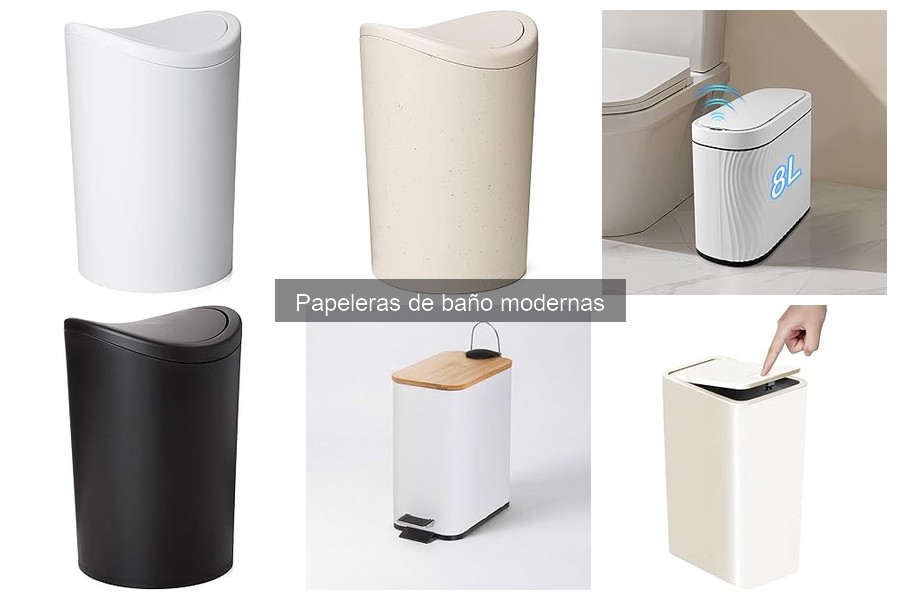 Cómo elegir la mejor papelera de baño moderna para tu hogar