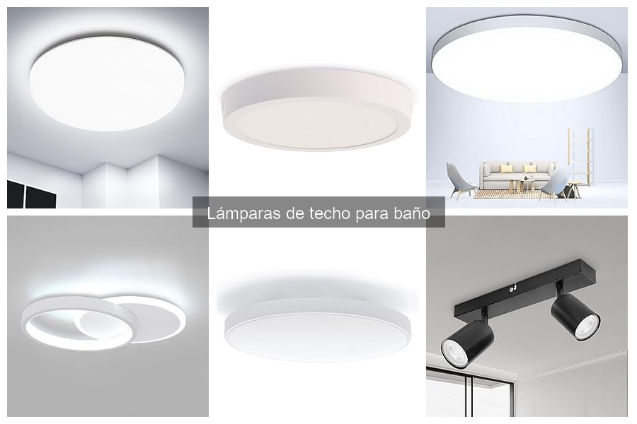 Cómo Elegir Lámparas de Techo para Baño - Guía de Compra