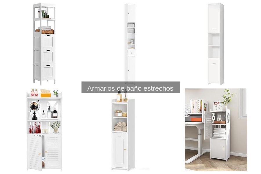 Cómo elegir un armario de baño estrecho adecuado
