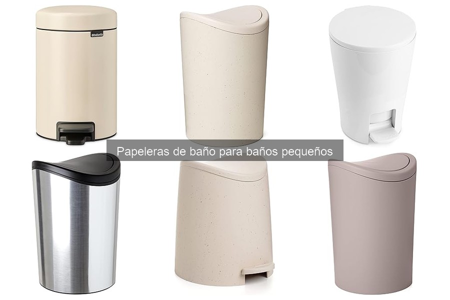Cómo elegir una papelera de baño compacta y funcional