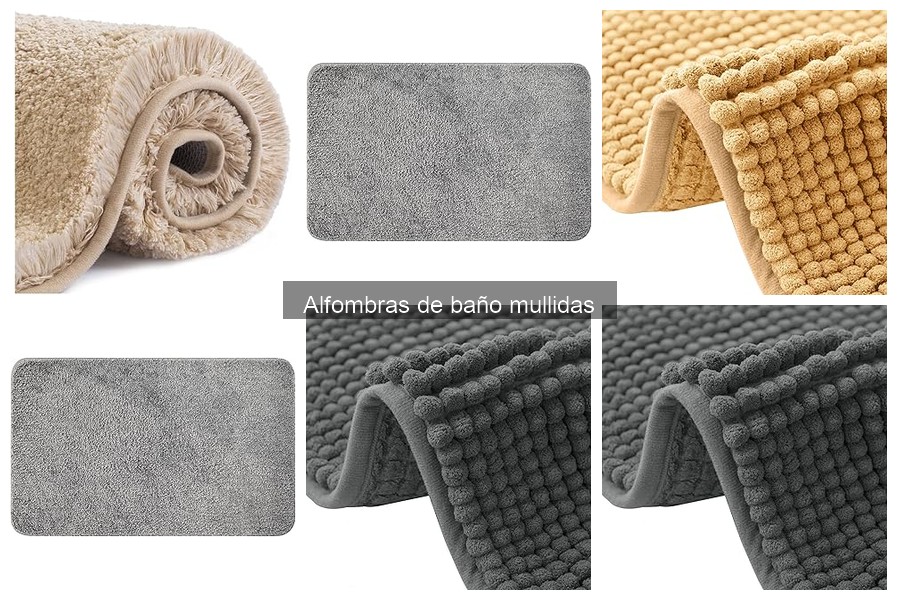 Cómo evitar que las alfombras de baño mullidas se deslicen