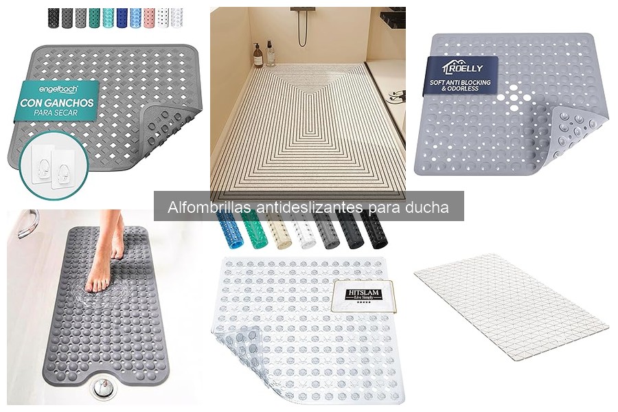 Cómo instalar alfombrillas antideslizantes en la ducha