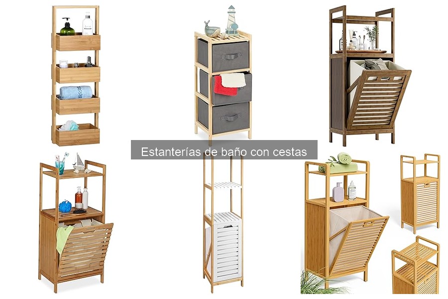 Cómo instalar estanterías de baño con cestas fácilmente