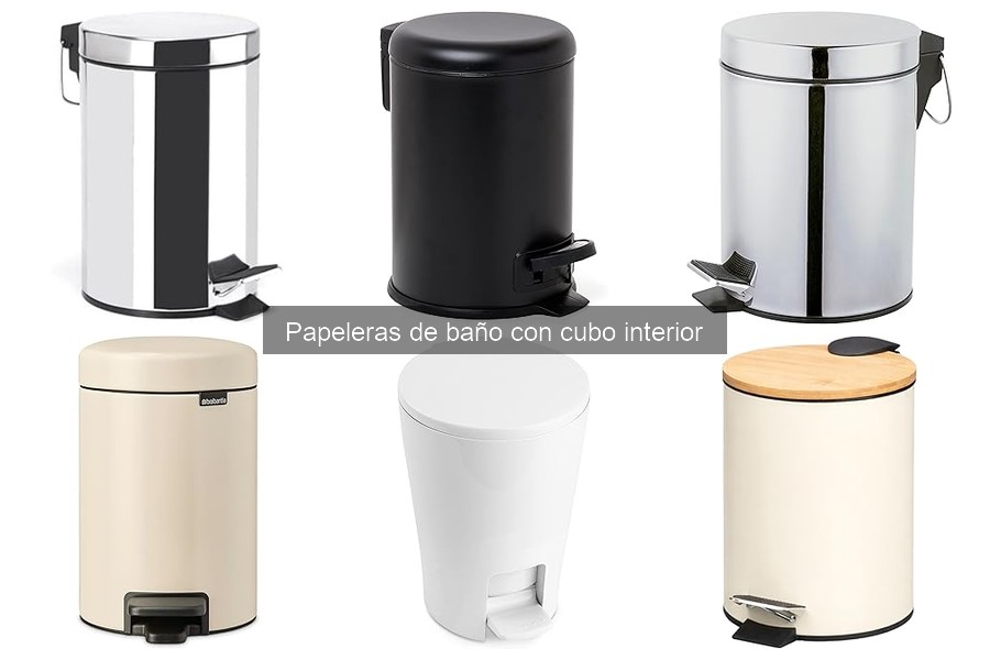 Cómo instalar la papelera de baño con cubo interior