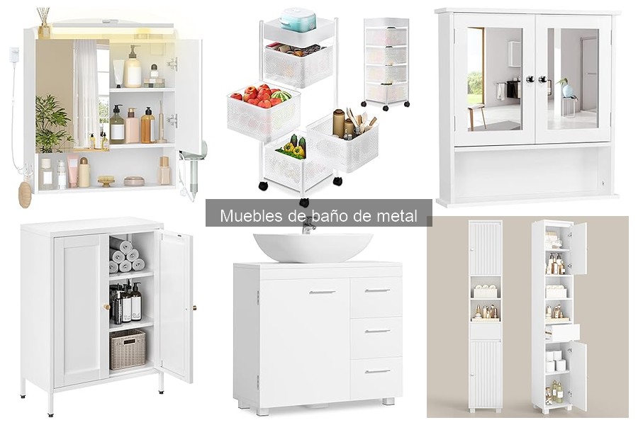 Cómo instalar muebles de baño de metal: Guía paso a paso