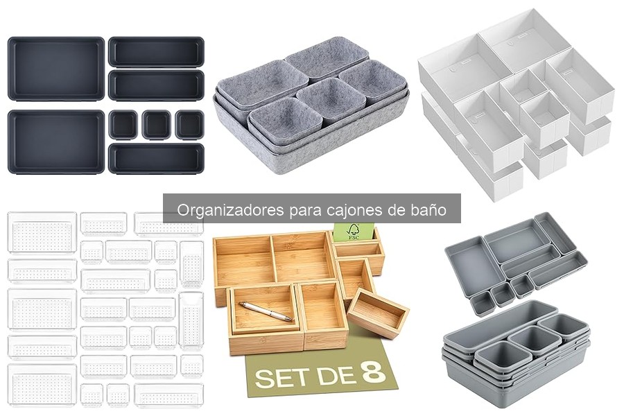 Cómo instalar organizadores en cajones de baño fácilmente
