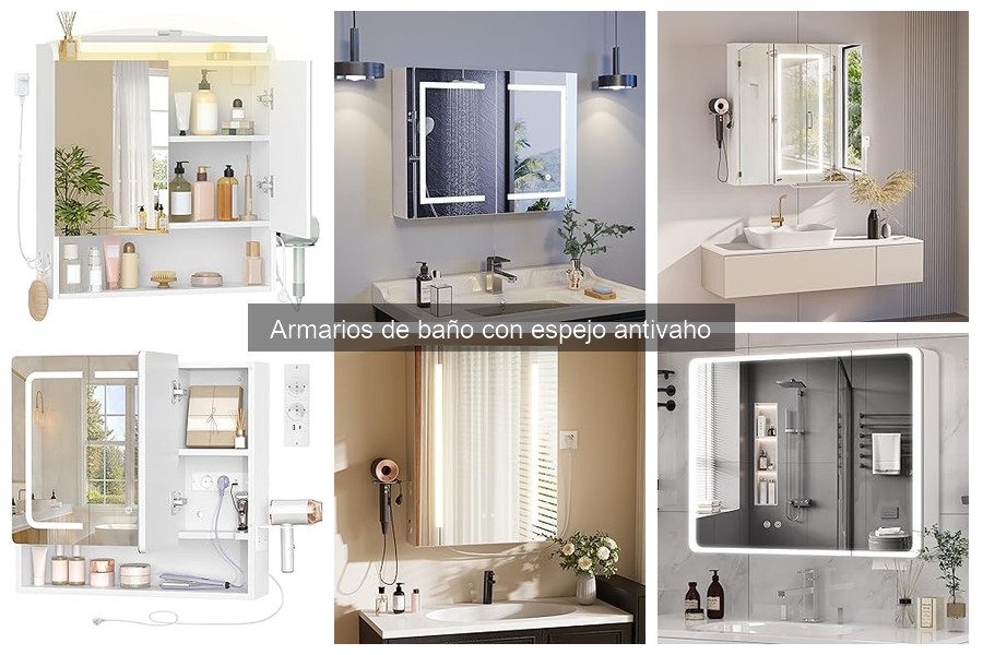 Cómo instalar un armario de baño con espejo antivaho