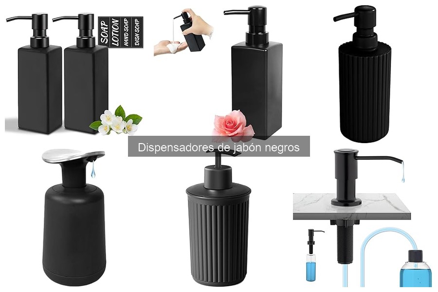 ¿Cómo instalar un dispensador de jabón negro? Guía fácil