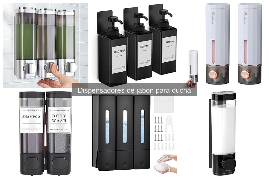 Cómo instalar un dispensador de jabón para ducha fácilmente