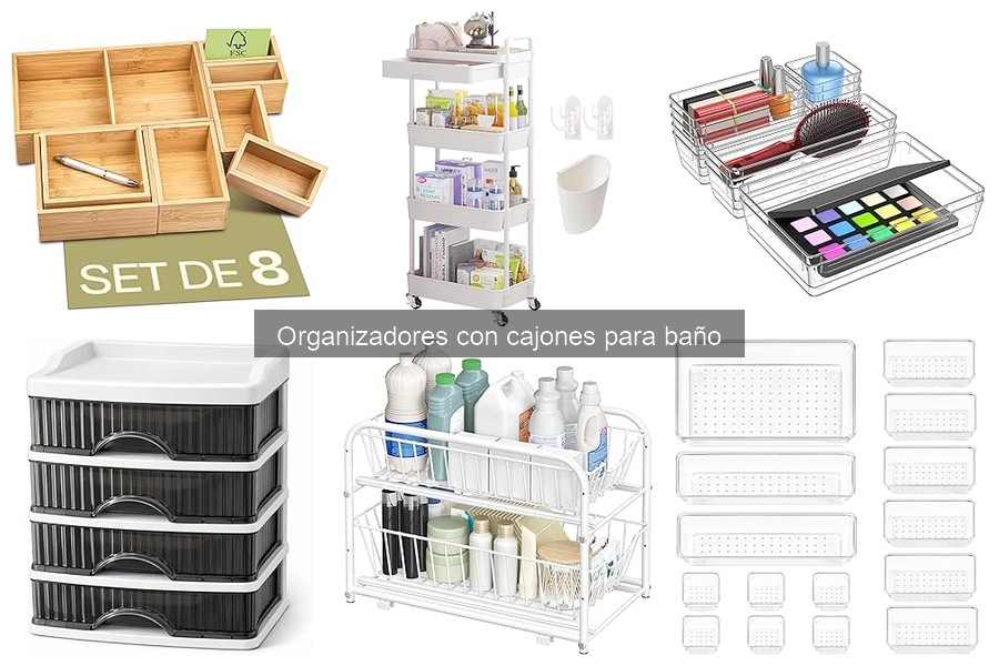 Cómo instalar un organizador con cajones para el baño