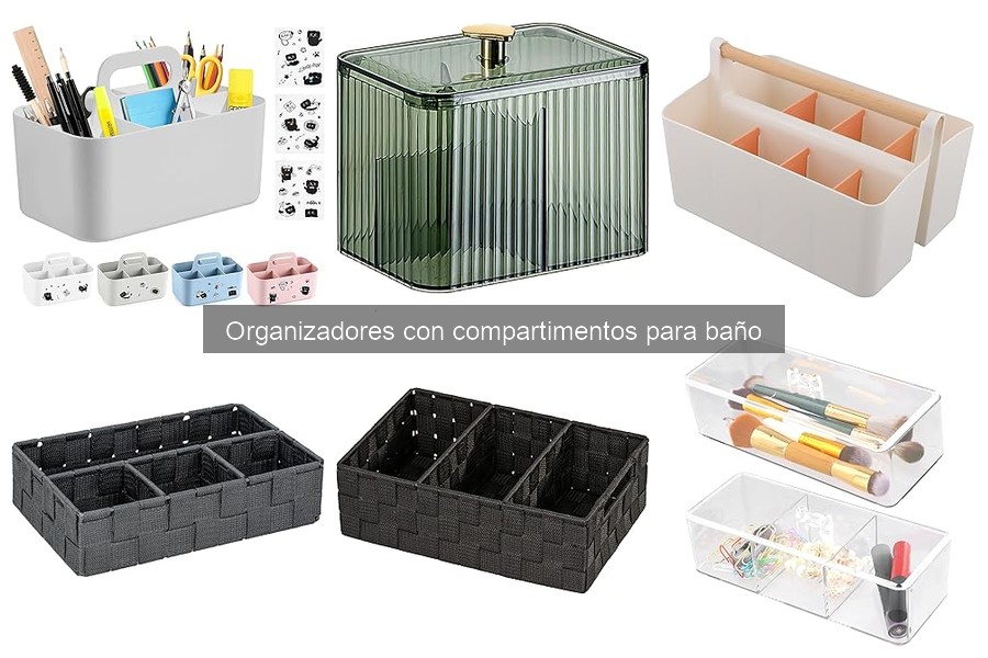 Cómo instalar un organizador con compartimentos en el baño