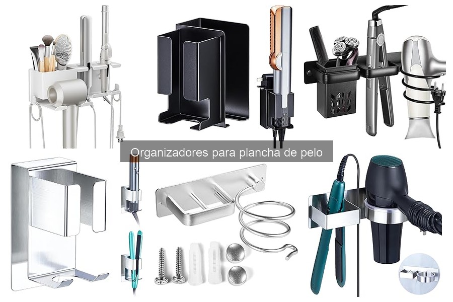 Cómo instalar un organizador para plancha de pelo fácilmente