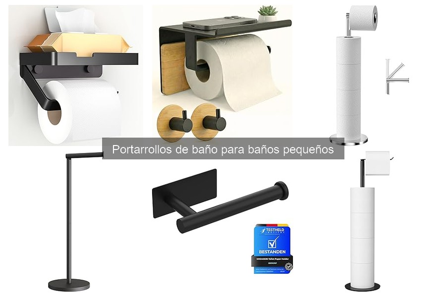 Cómo instalar un portarrollos en baños pequeños fácilmente