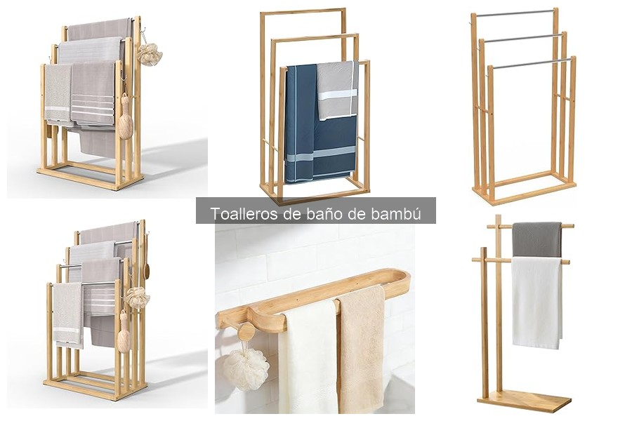 Cómo instalar un toallero de baño de bambú fácilmente