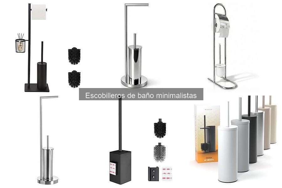 Cómo limpiar escoberos de baño minimalistas en 5 pasos