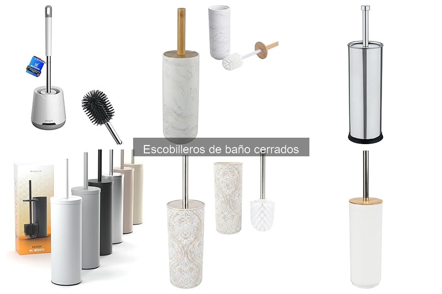 Cómo limpiar escobilleros de baño cerrados fácilmente
