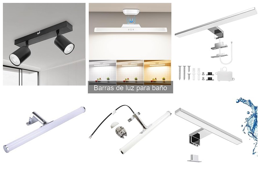 Cómo limpiar y mantener barras de luz en el baño
