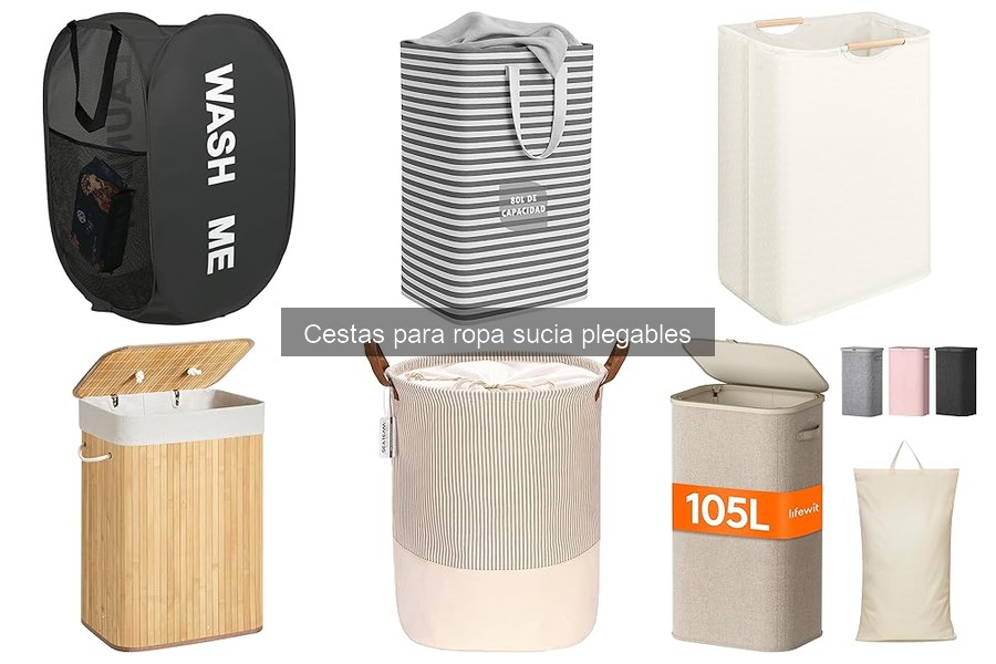 Cómo limpiar y mantener cestas para ropa sucia plegables