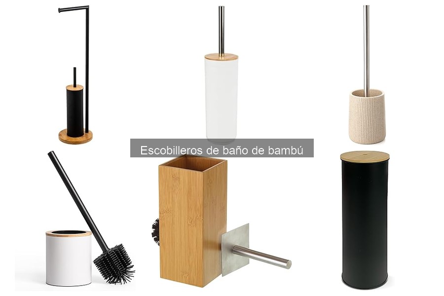 Cómo limpiar y mantener tu escobillero de baño de bambú