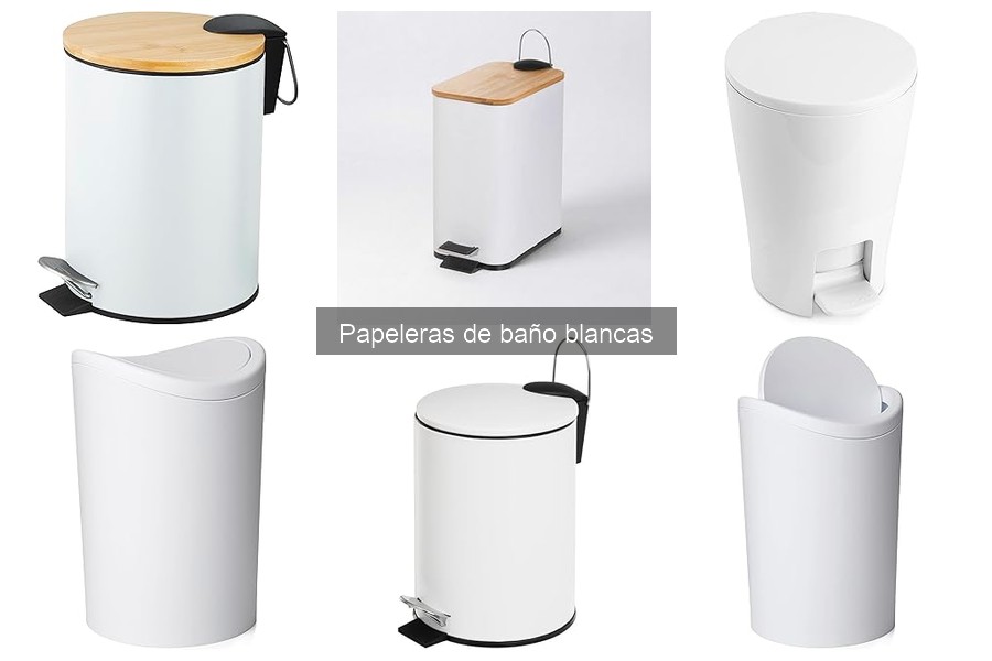 Cómo limpiar y mantener tu papelera de baño blanca fácilmente