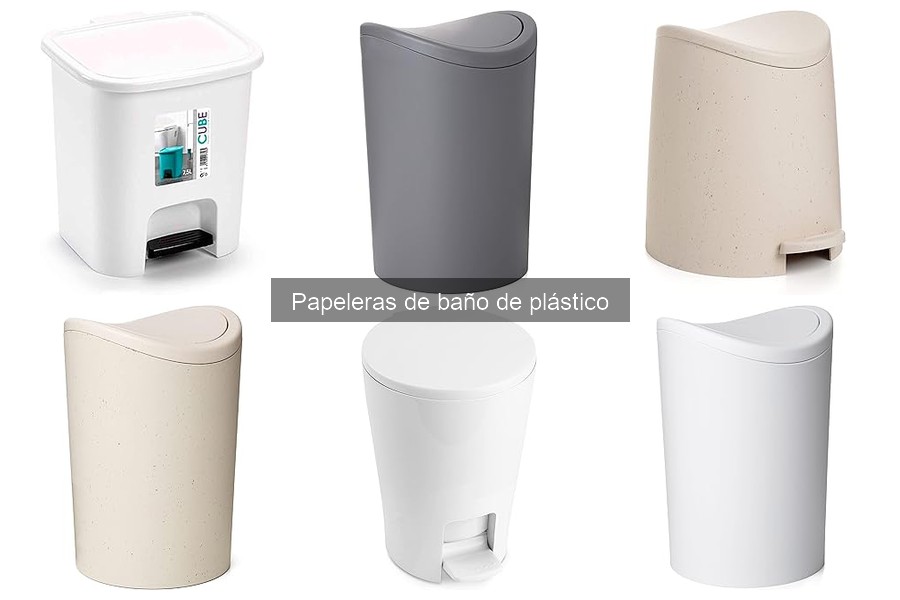 Cómo limpiar y mantener tu papelera de baño de plástico