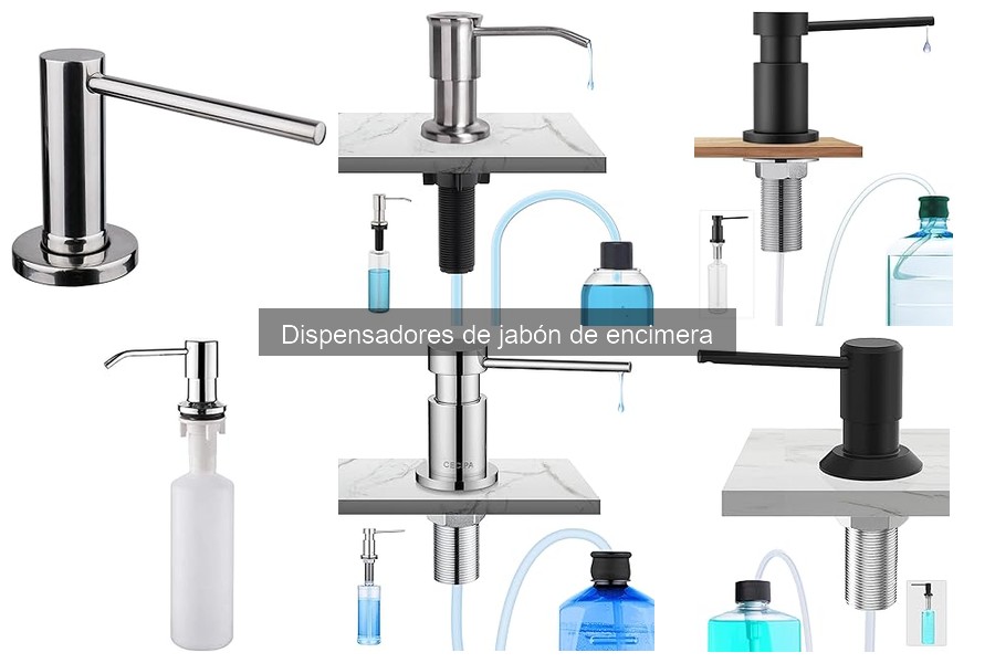 Cómo limpiar y mantener un dispensador de jabón de encimera