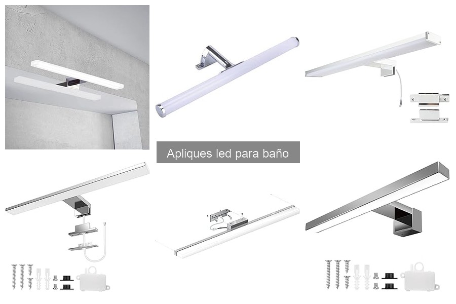 Cómo mantener apliques LED en el baño: limpieza y cuidados