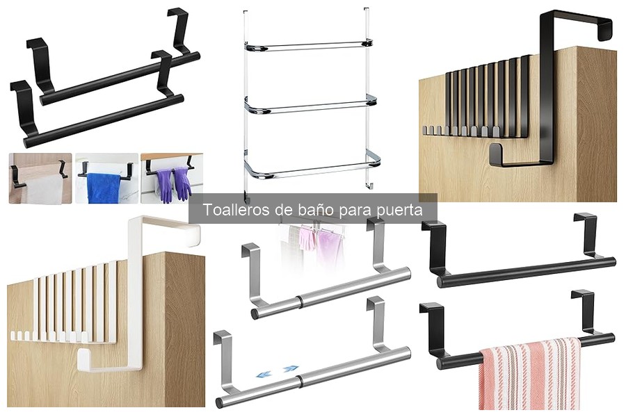 Cómo mantener toalleros de baño para puerta en perfectas condiciones