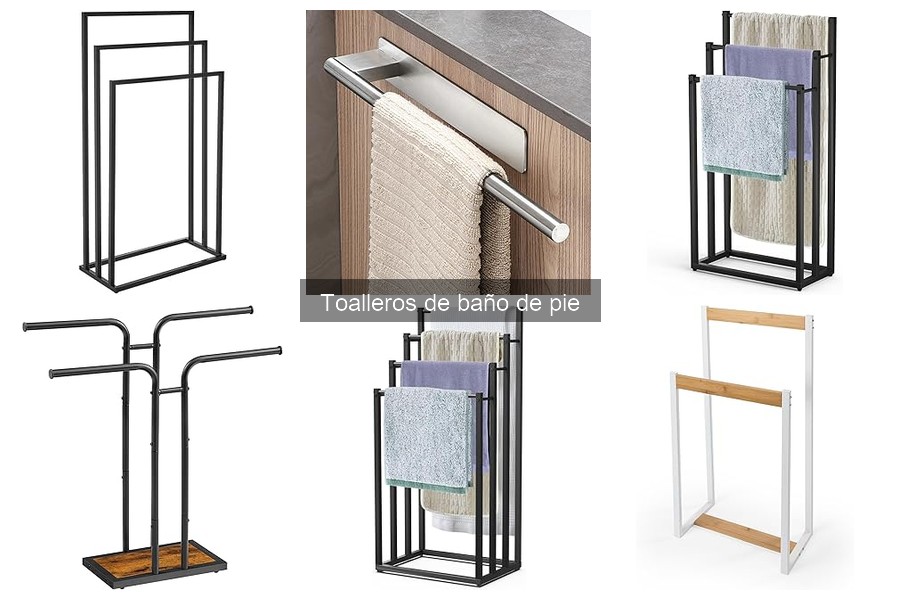 Cómo mantener tu toallero de pie para un baño impecable