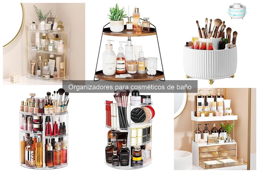 Cómo organizar cosméticos en el baño de forma eficiente
