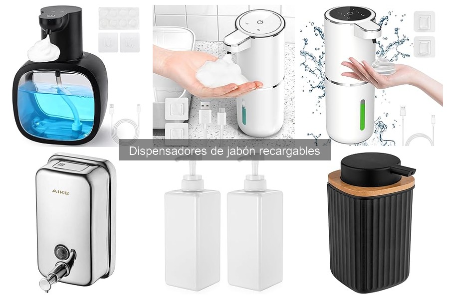Cómo recargar dispensadores de jabón fácilmente