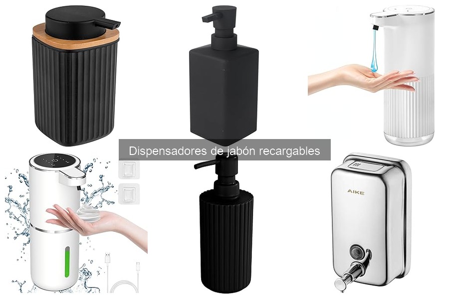 Cómo usar un dispensador de jabón recargable correctamente