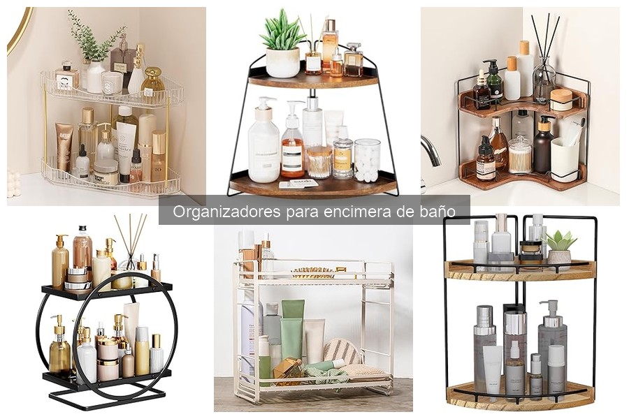 Cómo usar un organizador para encimera de baño eficazmente