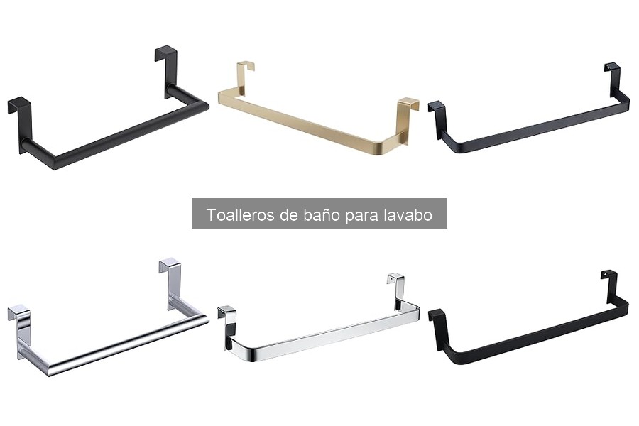 Cómo usar y mantener toalleros de baño para lavabo