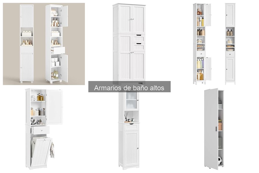 Comparativa: Armarios de Baño Altos vs. Bajos