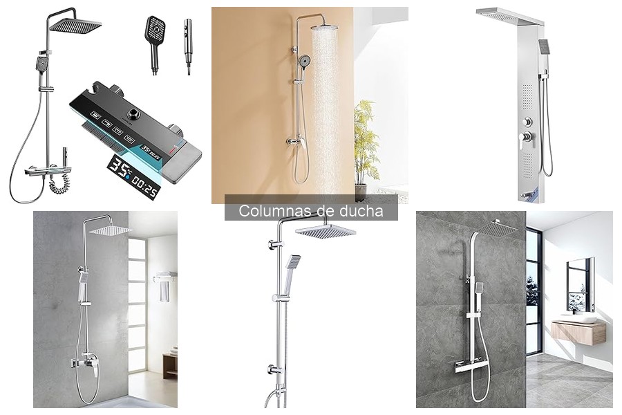 Comparativa: Columnas de ducha fijas vs móviles